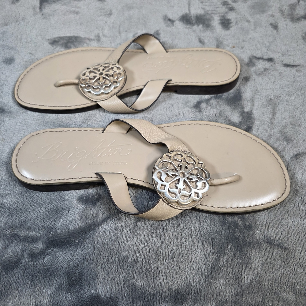 Brighton Alice Womens Sandals. Grey Sz 8.5 - Picture 4 of 11